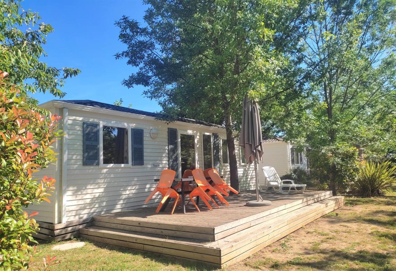 Camping La Digue Chauzon Exterior foto