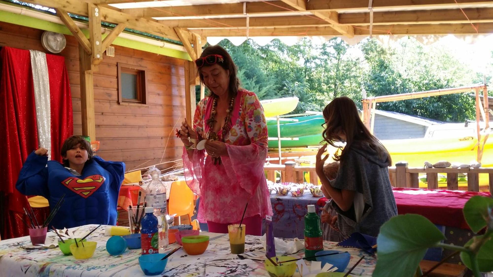 Camping La Digue Chauzon Exterior foto